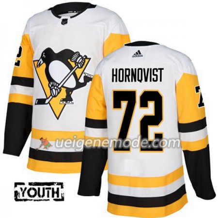 Kinder Eishockey Pittsburgh Penguins Trikot Patric Hornqvist 72 Adidas 2017-2018 Weiß Authentic